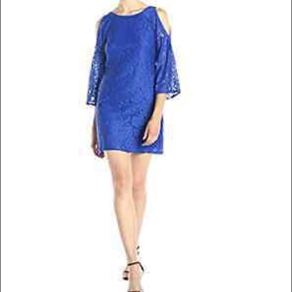 Adrienne Pappal Cold Shoulder Bell Sleeve